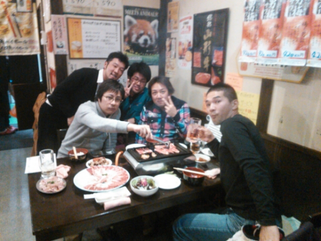 忘年会(代表＋第一期＆ユーモアズ)