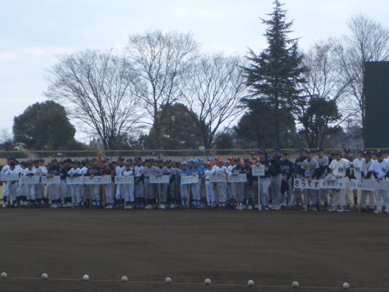 100404 熊谷野球連盟開会式