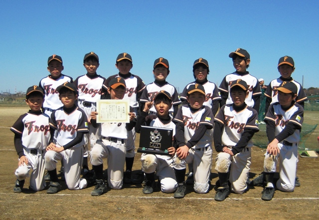 ナインリーグ新人戦　準優勝