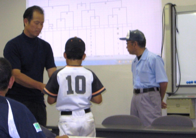 新人戦抽選会