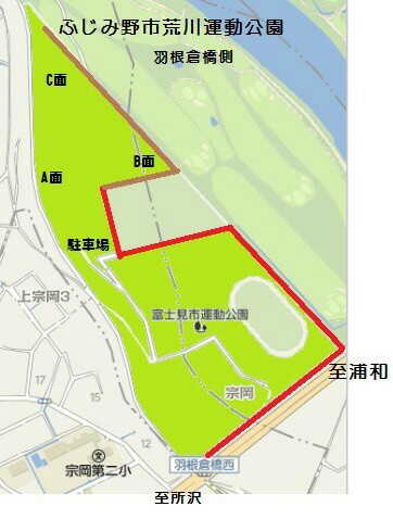 荒川運動公園野球場