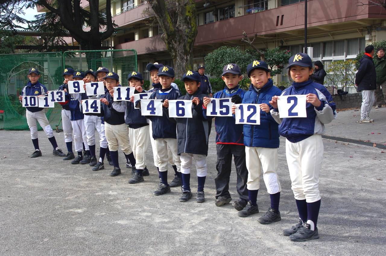 新背番号 授与！