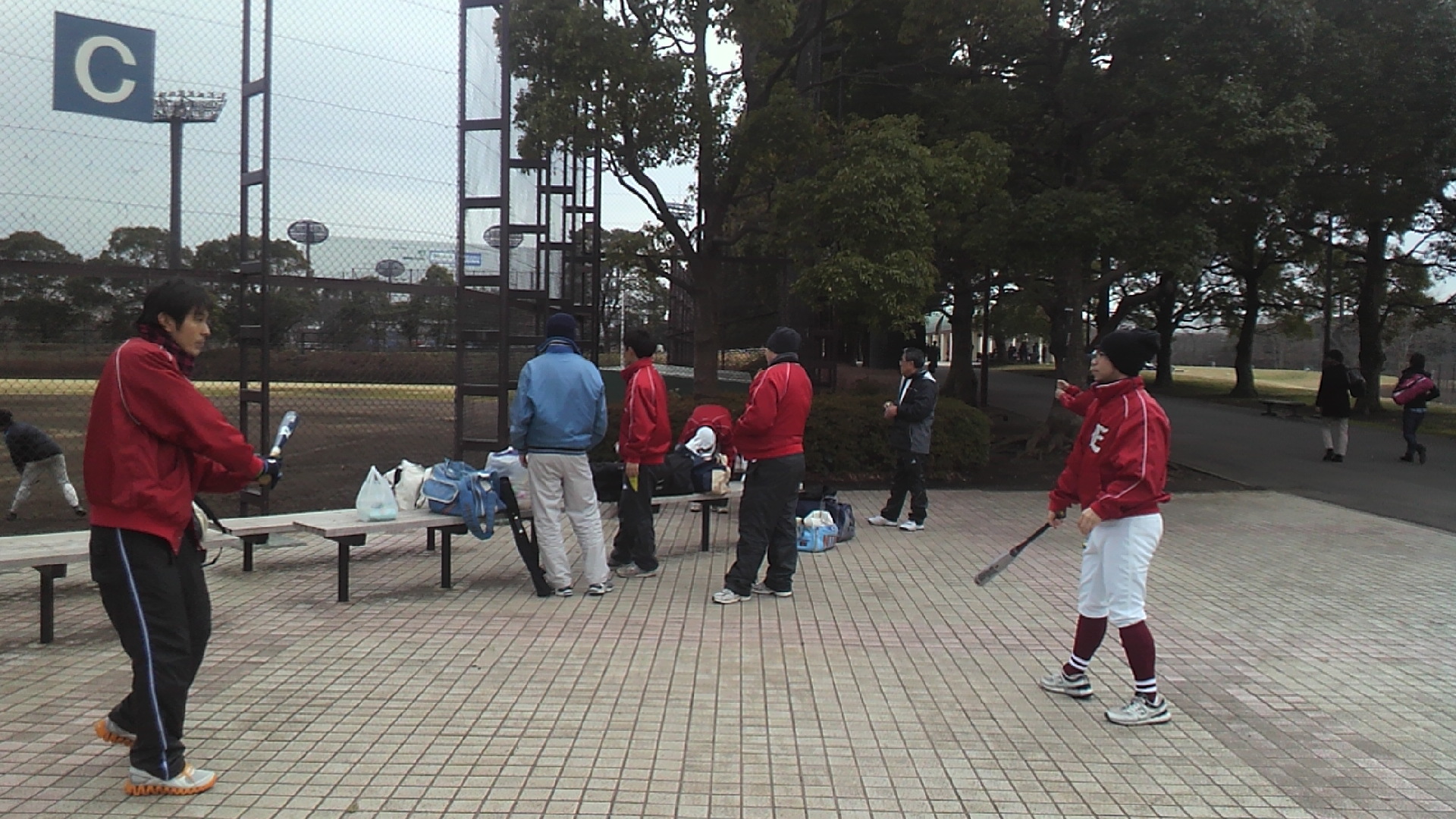 2012年　練習No.1【大井にて】（2/26）
