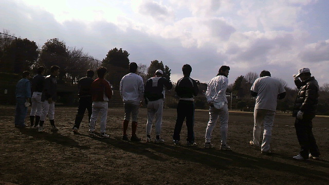 2012年　練習Ｎｏ.1【大泉公園にて】（3/11）