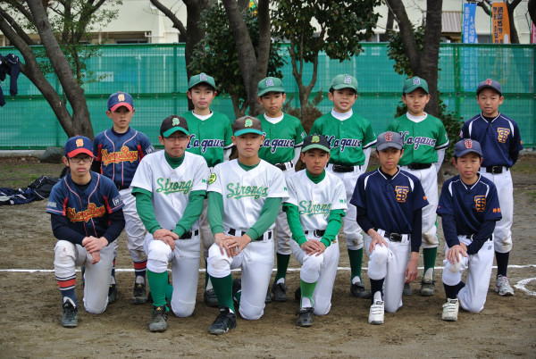茅ケ崎北部寒川リーグ卒団生親善試合①