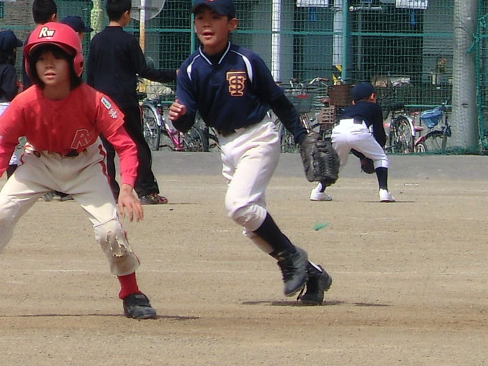 0324練習試合ニューライフRWさん②