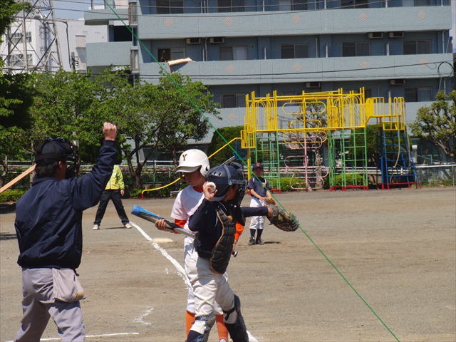 0503練習試合 柳キン③