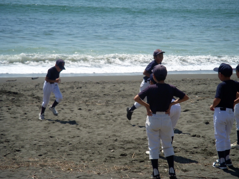 海でトレーニング⑥