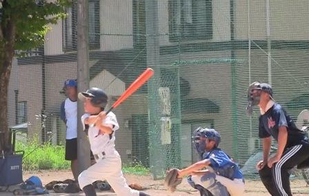 江名子戦２　カンタ３塁打