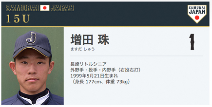 「侍JAPAN 15U 日本代表」に長崎LSから選出！