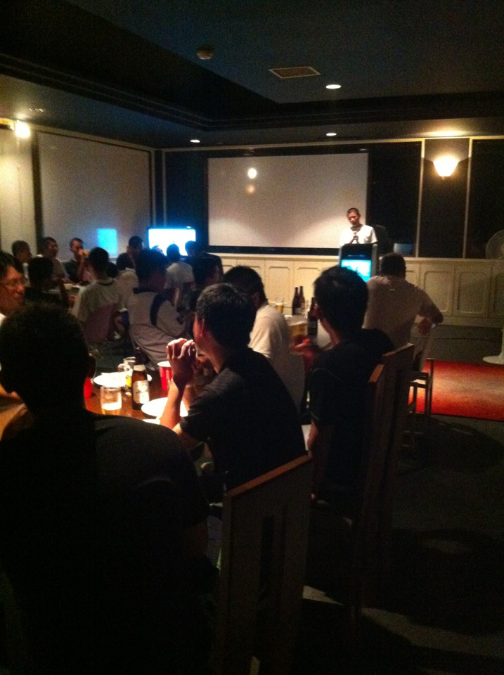 懇親会20120812