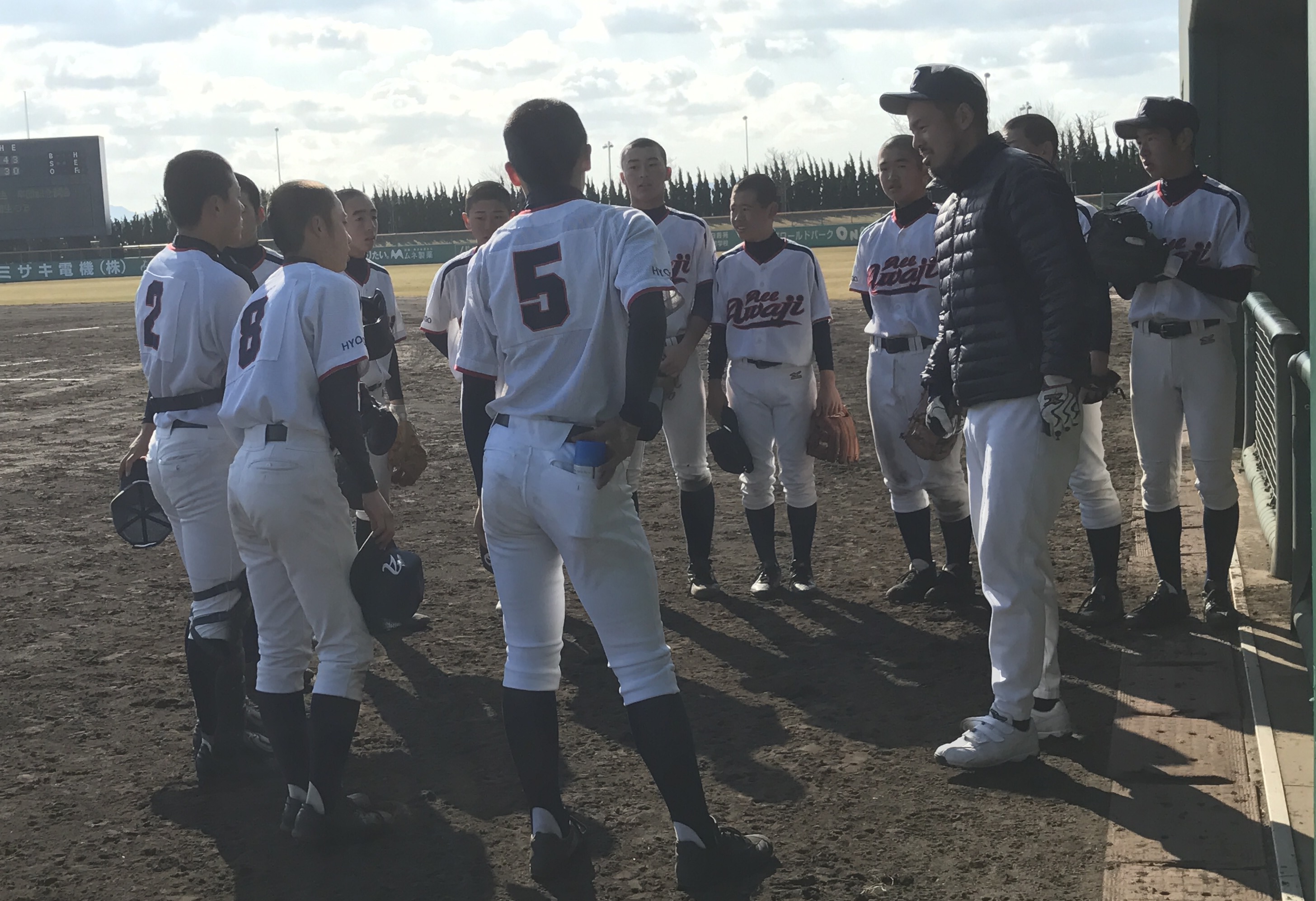 15期生卒団式記念試合⚾️